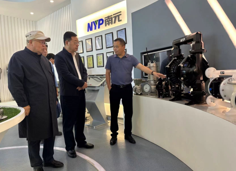 博山區委書記路德芝帶隊赴安徽、浙江、上海和江蘇開展機電泵產業專題招商考察活動